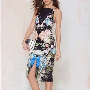 Keepsake Same Love floral dress XS